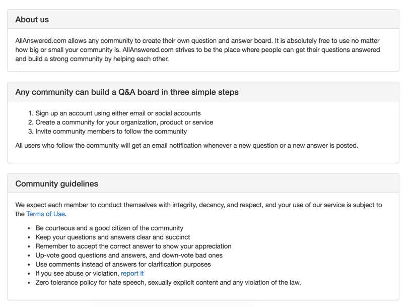 AllAnswered gallery image