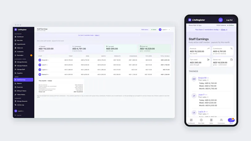 LiteRegister screenshot 4