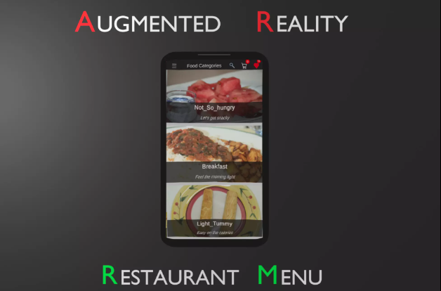 AR Restaurant Menu