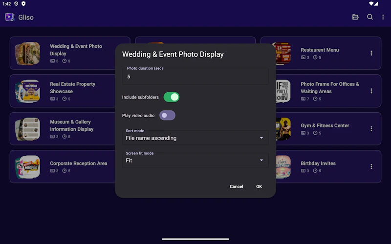 Gliso Gallery Slideshow screenshot 3
