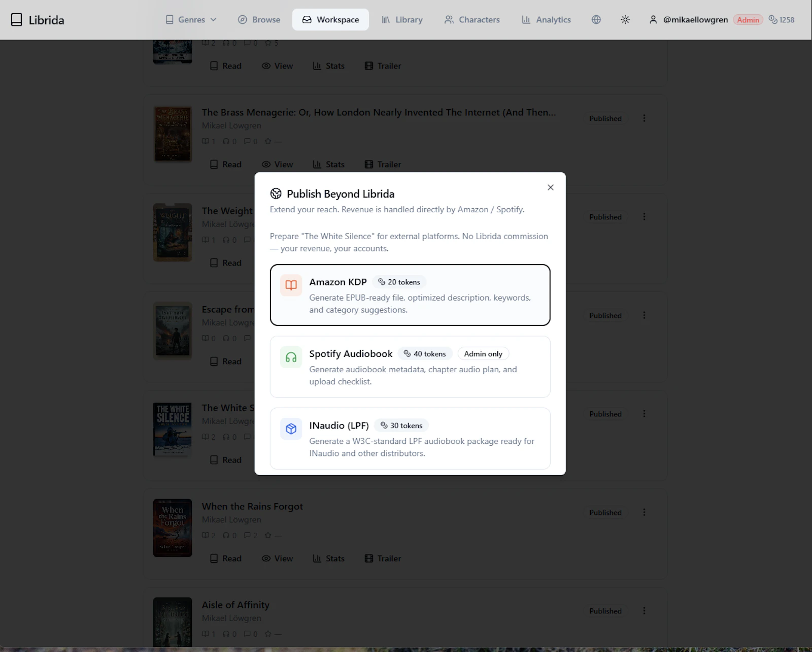Librida screenshot 7