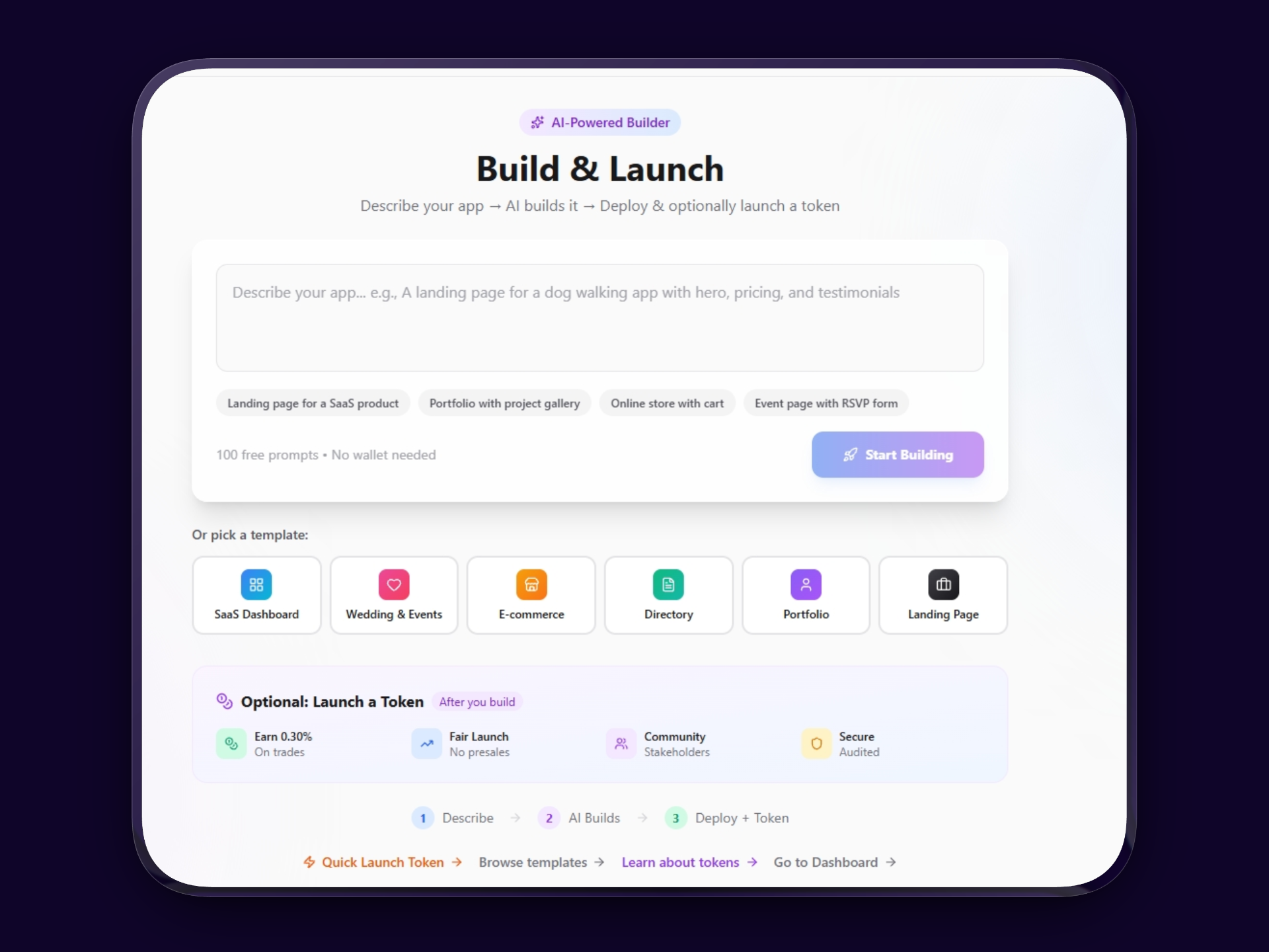 Spawned - Screenshot 2 showing product features and functionality