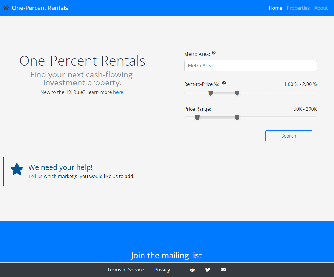 One-Percent Rentals gallery image