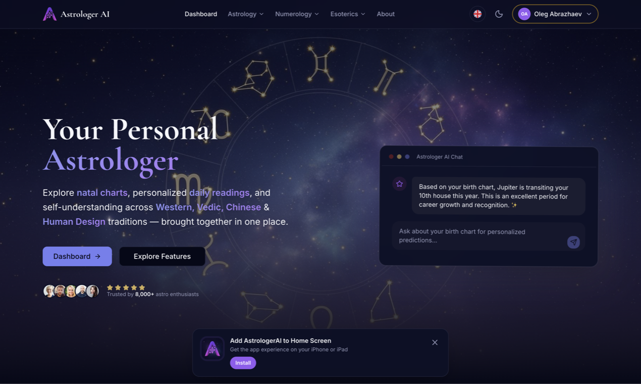 AstrologerAI gallery image