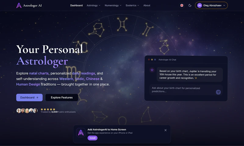 AstrologerAI screenshot 2