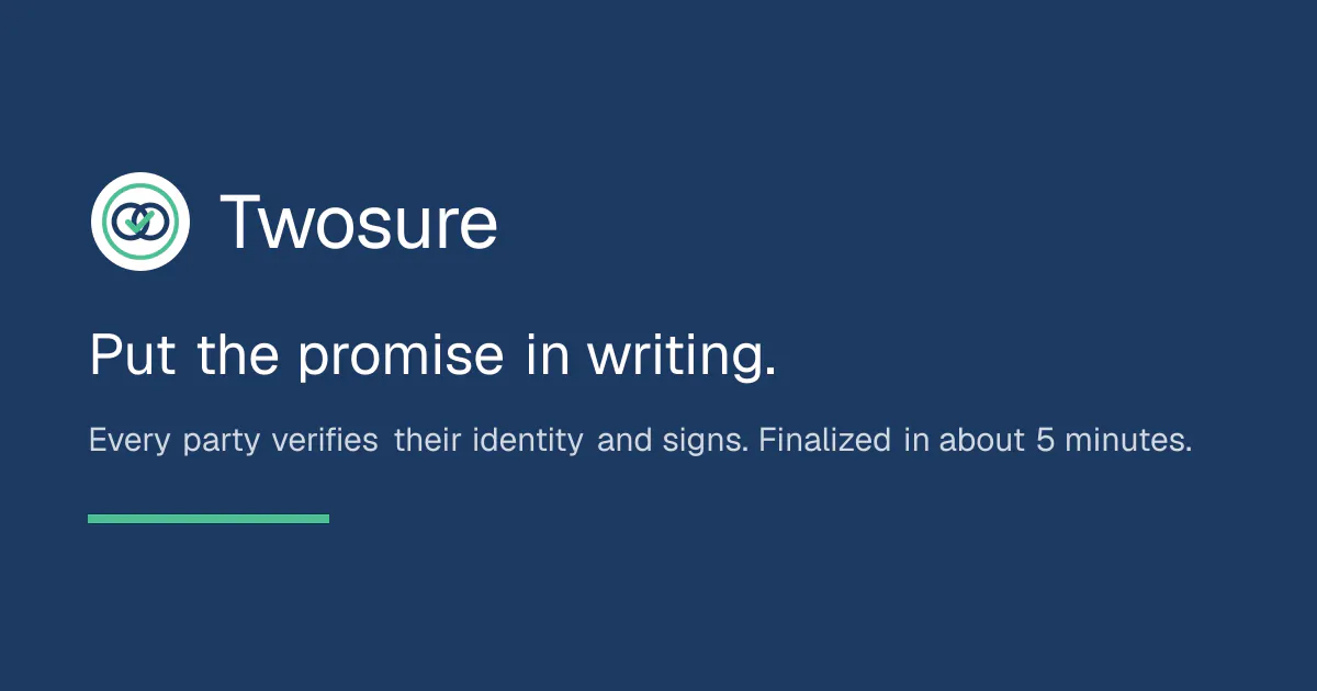 Twosure gallery image