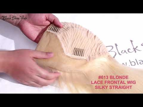 613 Straight Wig 13×4 Front Wig gallery image