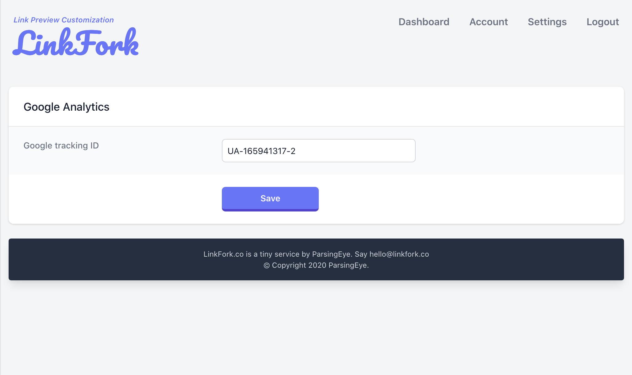 LinkFork gallery image