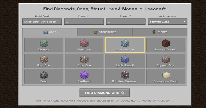 Diamond Finder screenshot 2