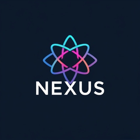 NEXUS - Product Hunt launch logo and brand identity