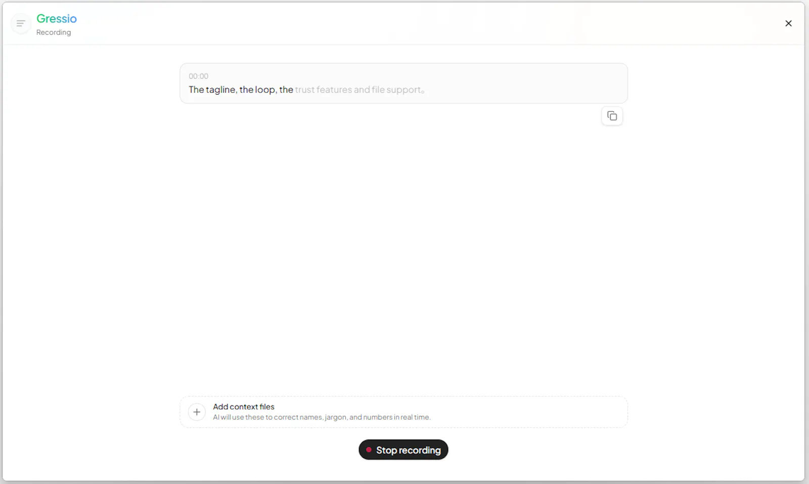 Gressio screenshot 3
