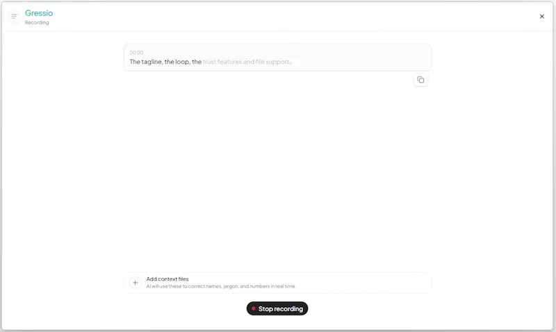 Gressio screenshot 3