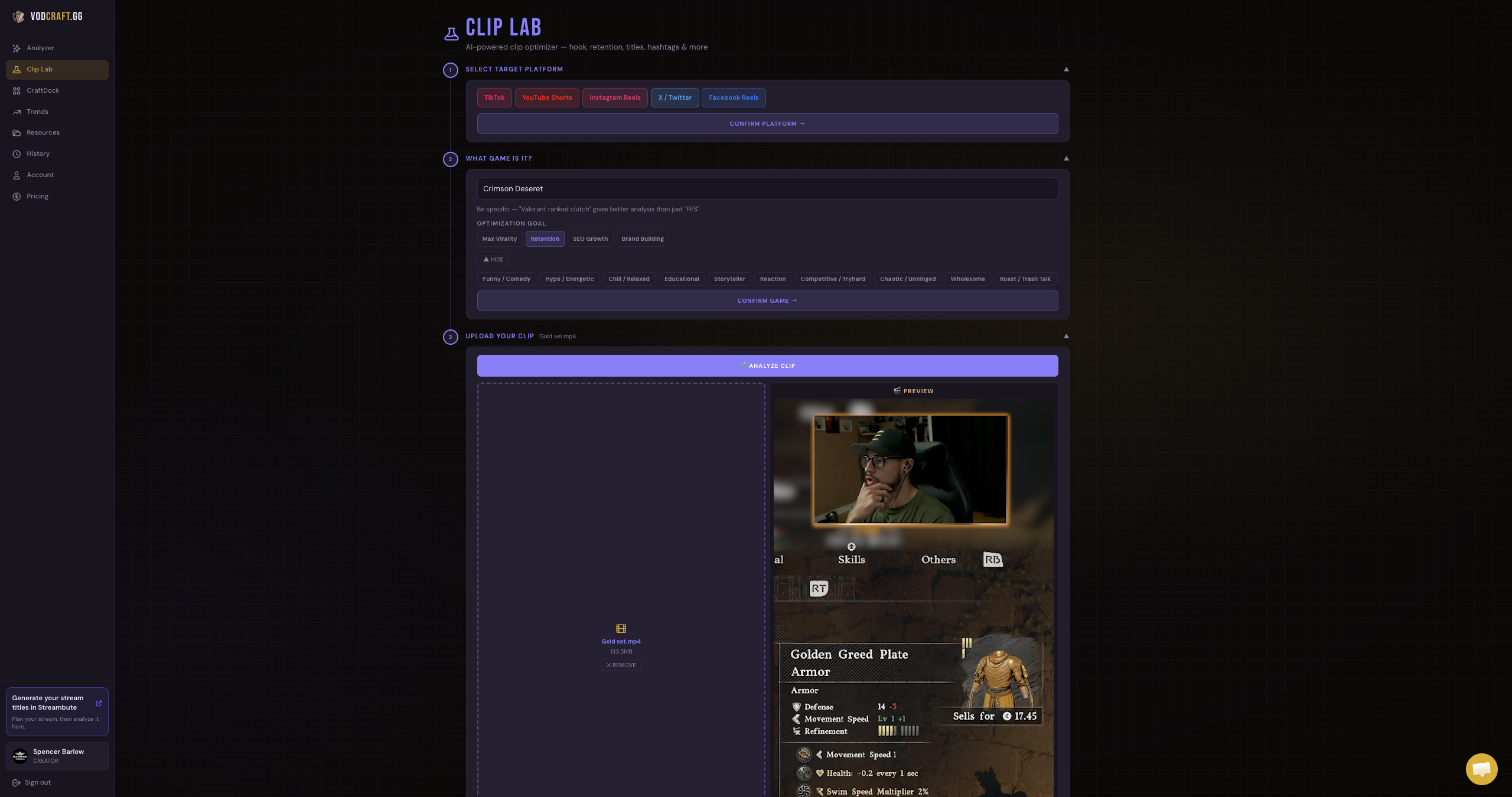 VODcraft — Turn Your Stream Into Content gallery image