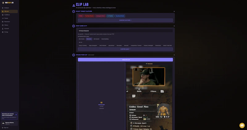 VODcraft — Turn Your Stream Into Content screenshot 6