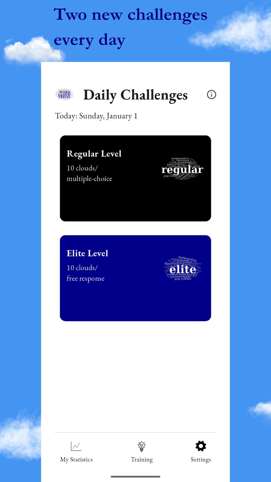 Word Cloud Trivia gallery image