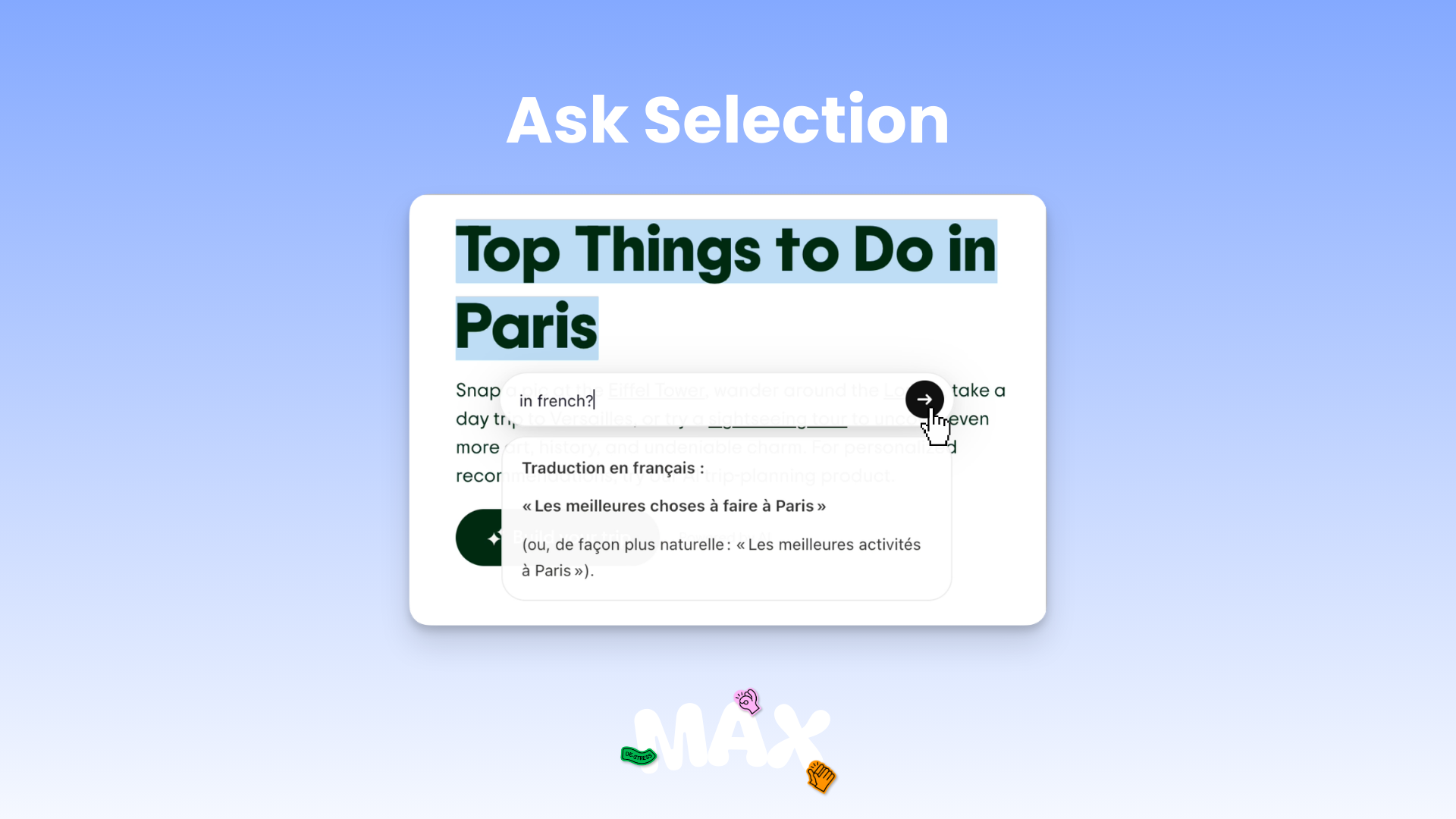 Max - Screenshot 4 showing product features and functionality