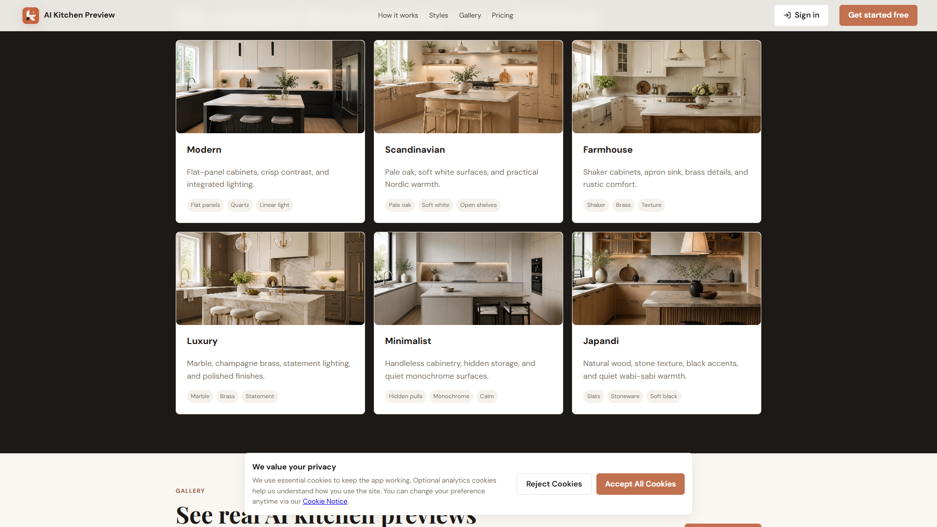 AI Kitchen Preview gallery image
