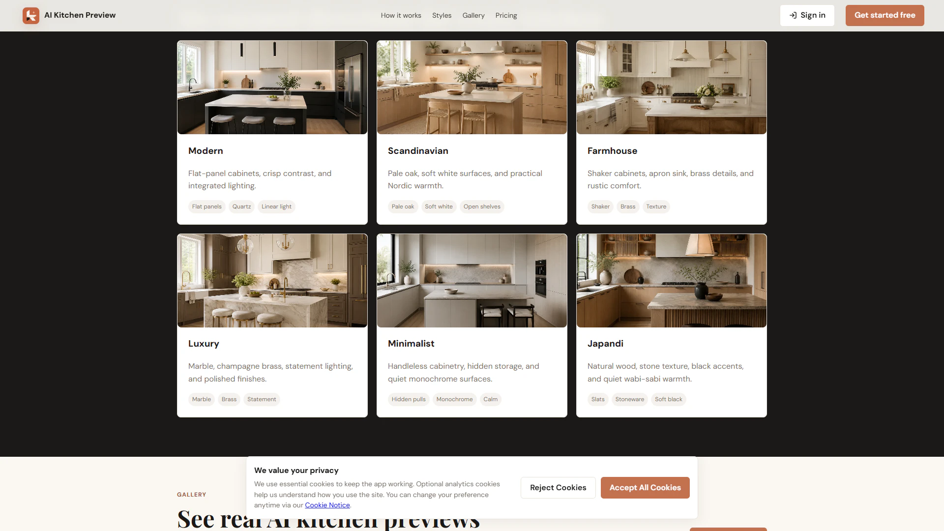 AI Kitchen Preview screenshot 2