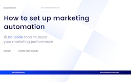 Ebook: How to set up marketing automation media 1