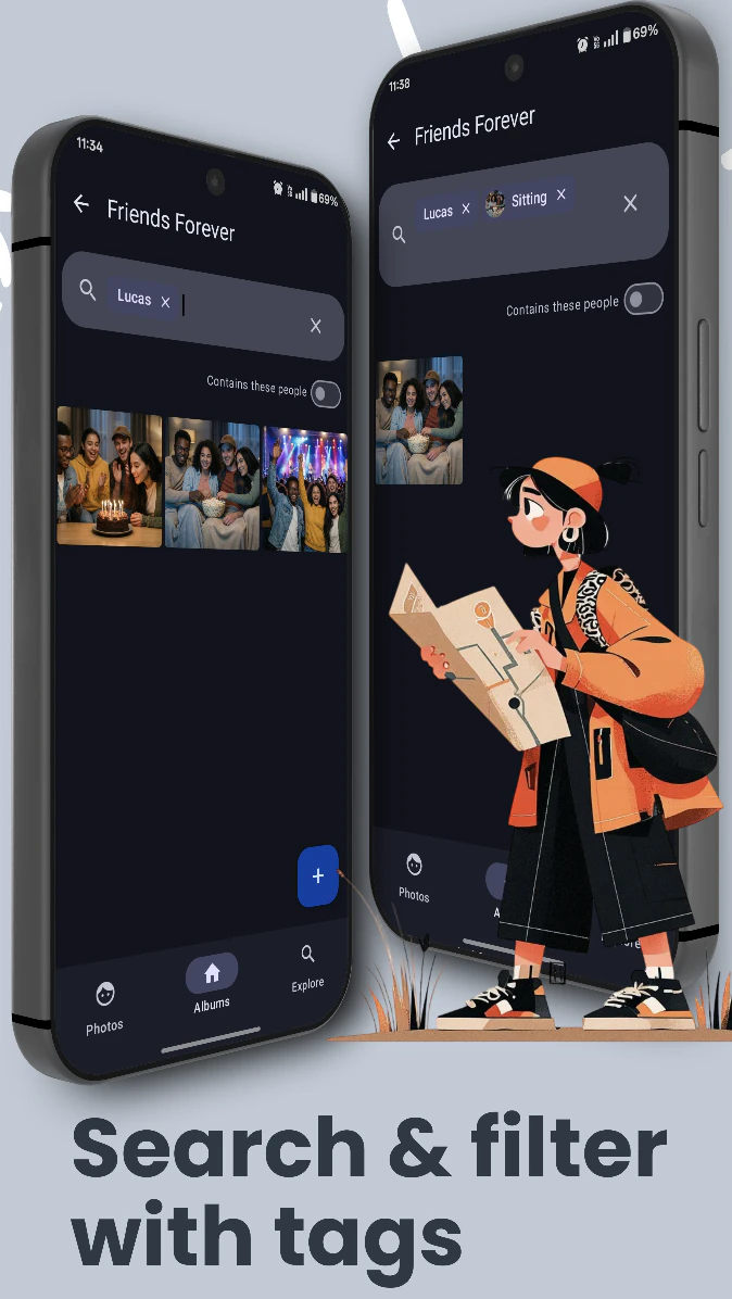 Face Gallery: On Device AI Photo Sorter screenshot 2