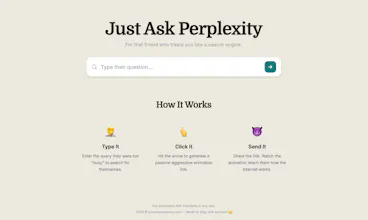 Just Ask Perplexity gallery image
