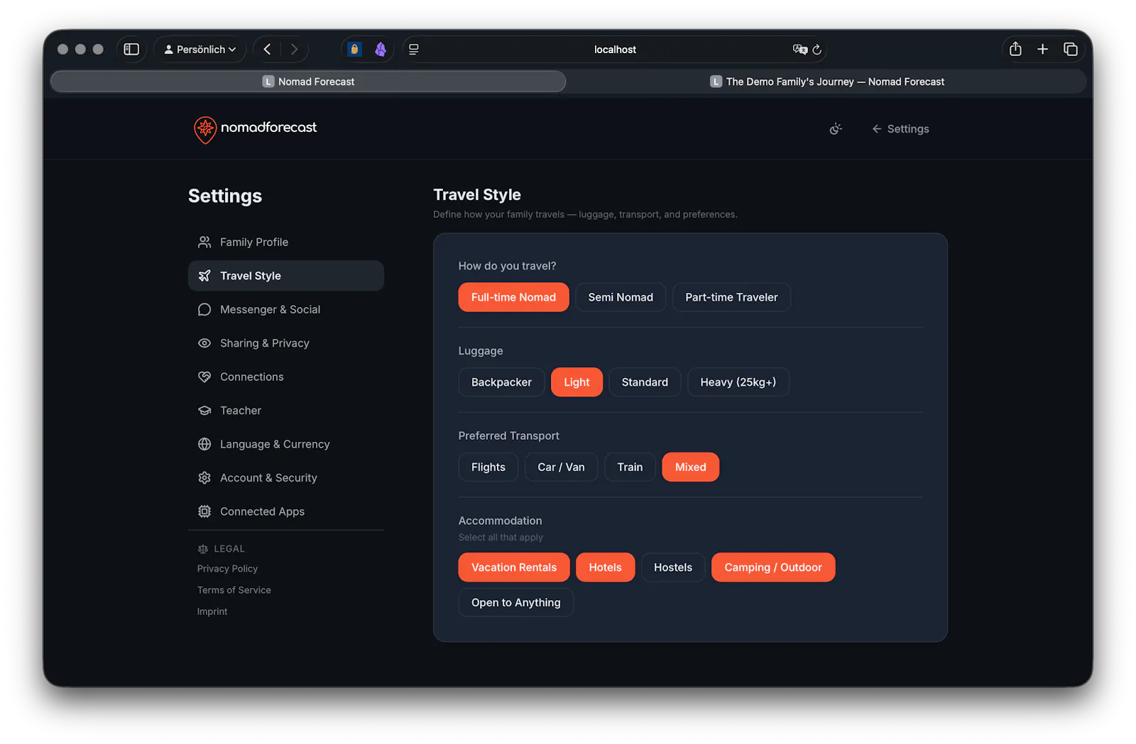 Nomadforecast screenshot 14