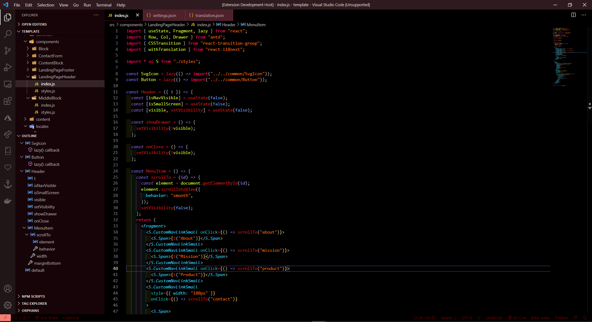 RangiChangi chamkilo vscode theme. gallery image