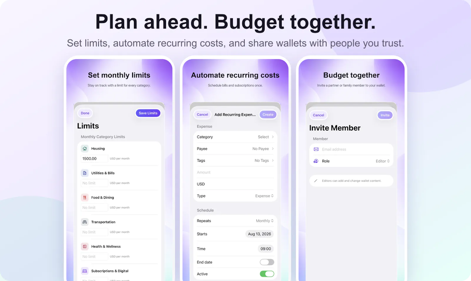BudgetPeasy screenshot 3