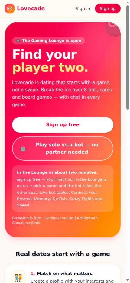 Lovecade