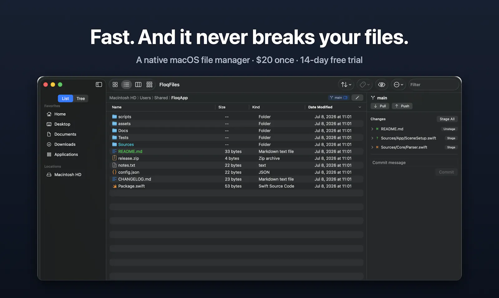 FloqFiles  screenshot 1