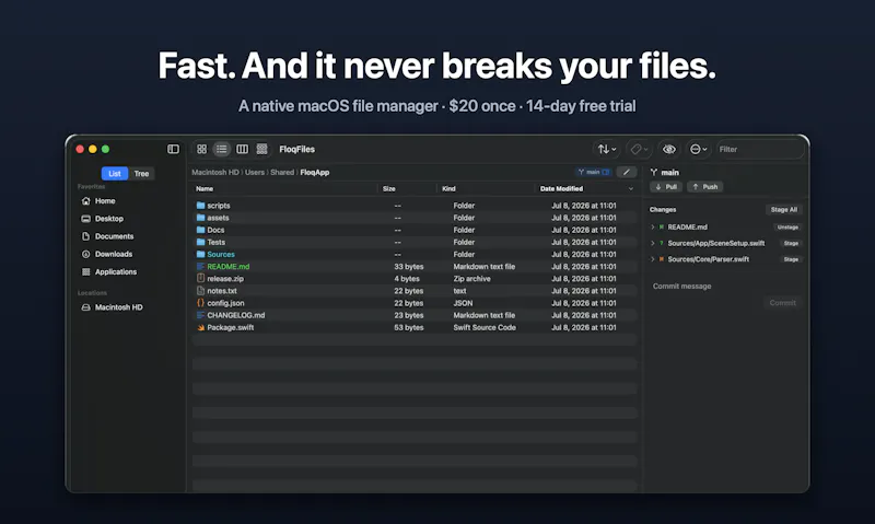 FloqFiles  screenshot 1