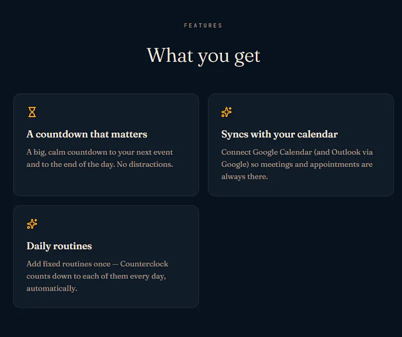 CounterClock screenshot 3