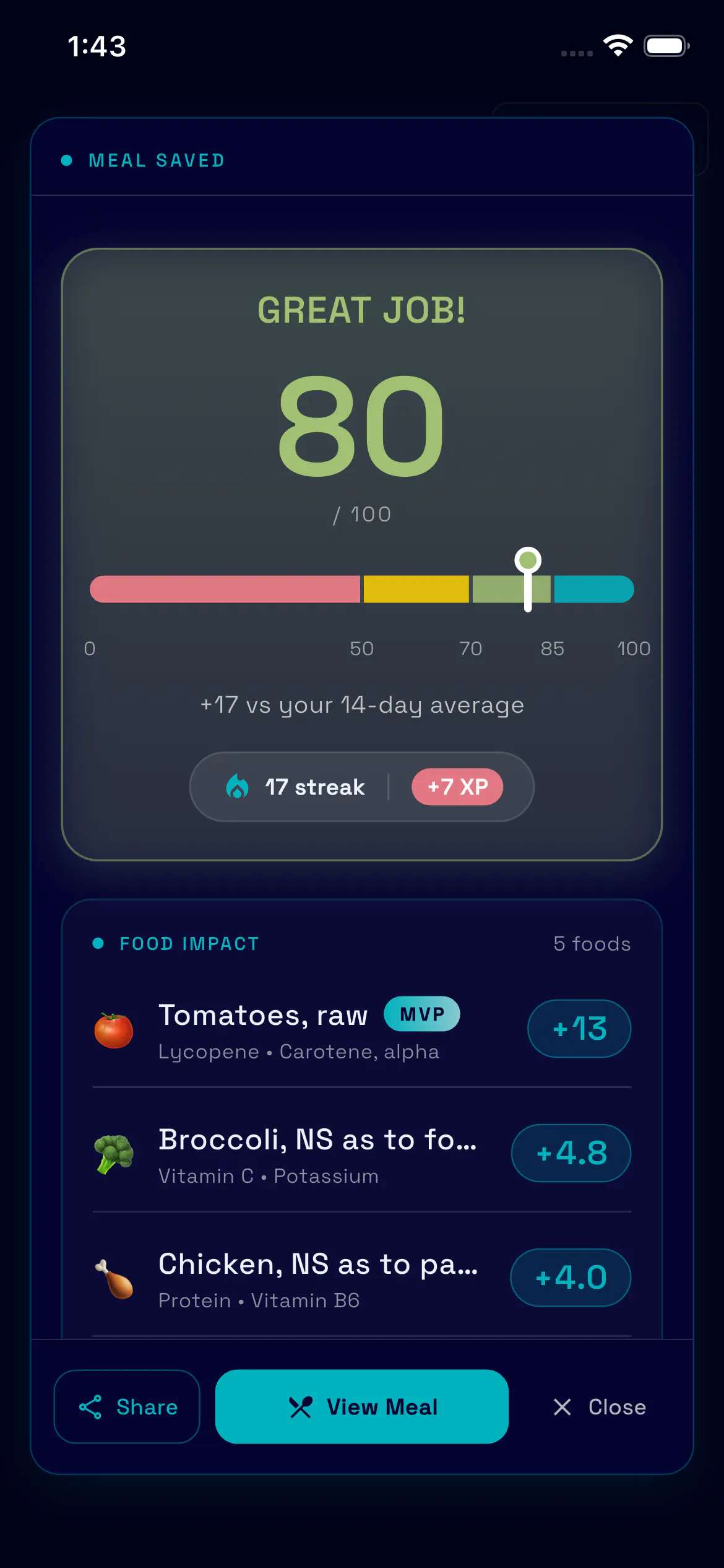 TUNA: The Ultimate Nutrition App gallery image
