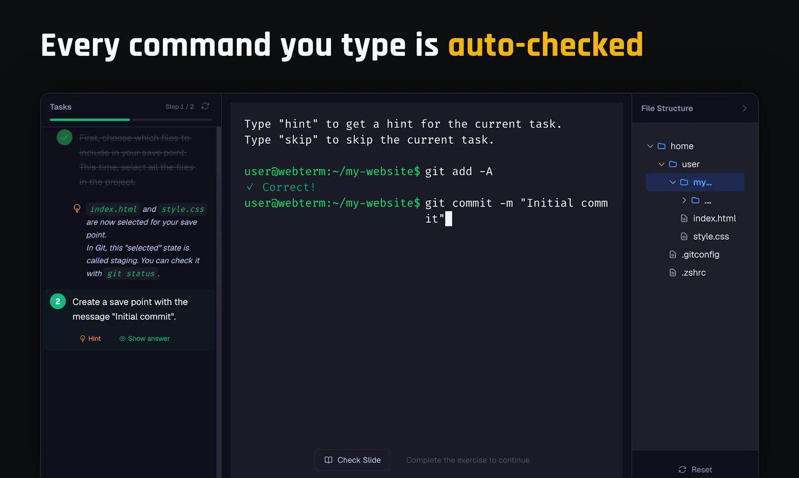 WebTerm Learn screenshot 4