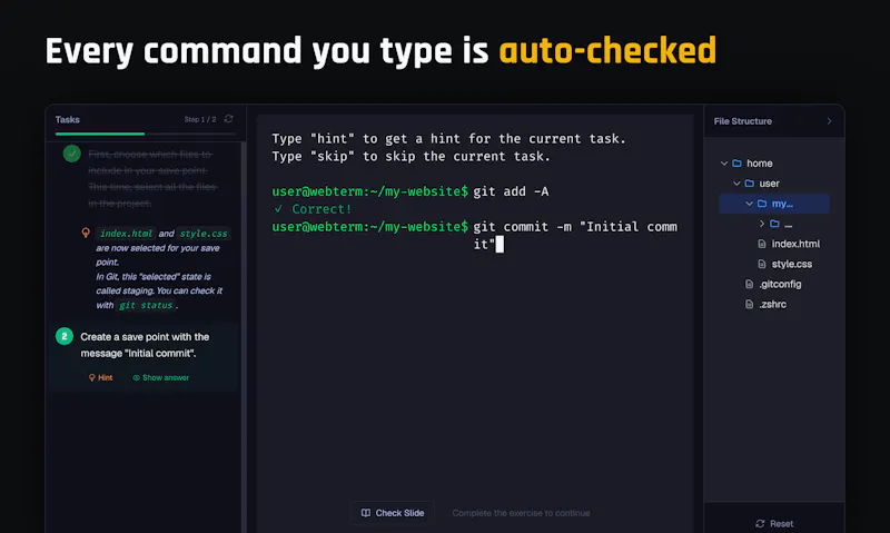 WebTerm Learn screenshot 4