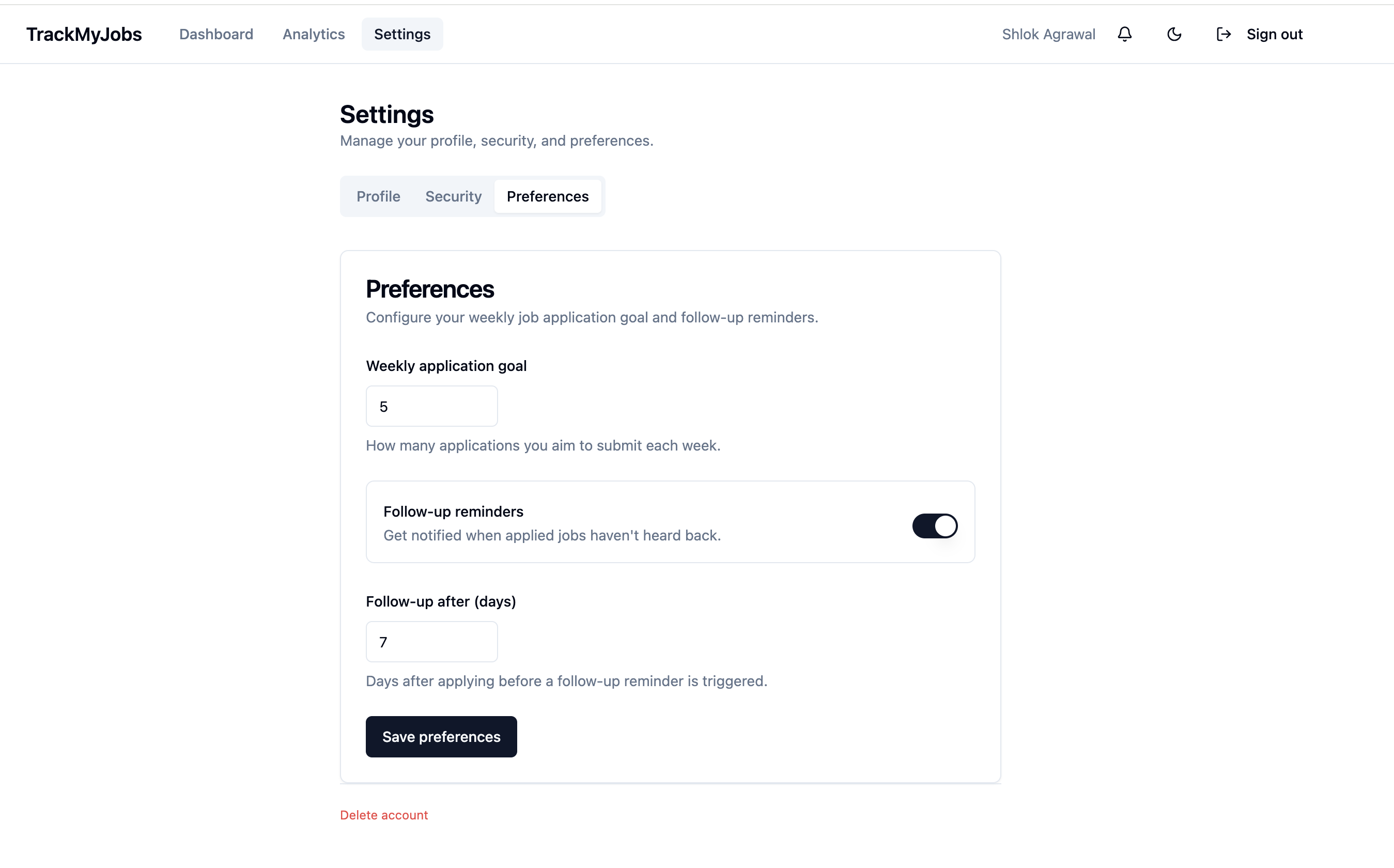 TrackMyJobs gallery image