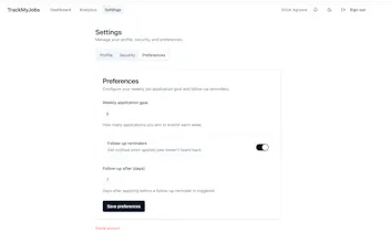 TrackMyJobs gallery image