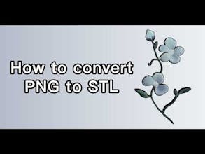 Free online PNG to STL conversion tool gallery image