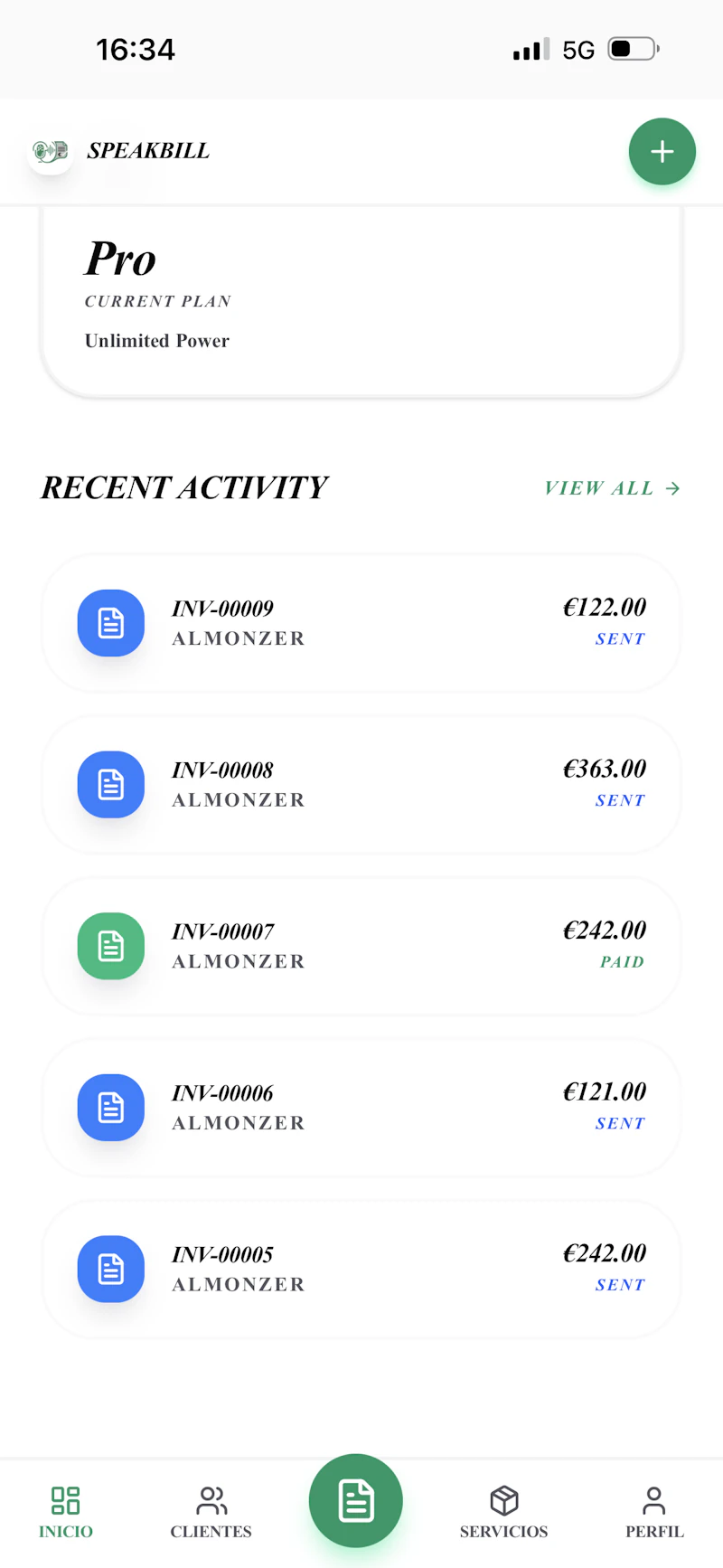 SpeakBill screenshot 3