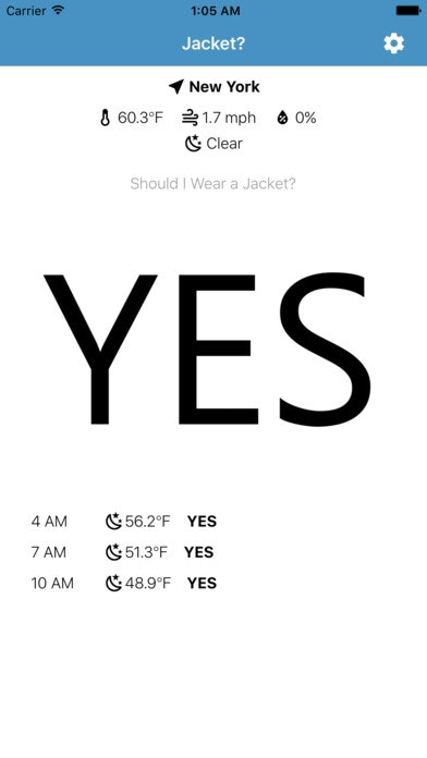 Jacket: Should I Wear a Jacket? gallery image