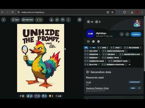 ExcaliburAI — Civitai Prompt Extractor gallery image