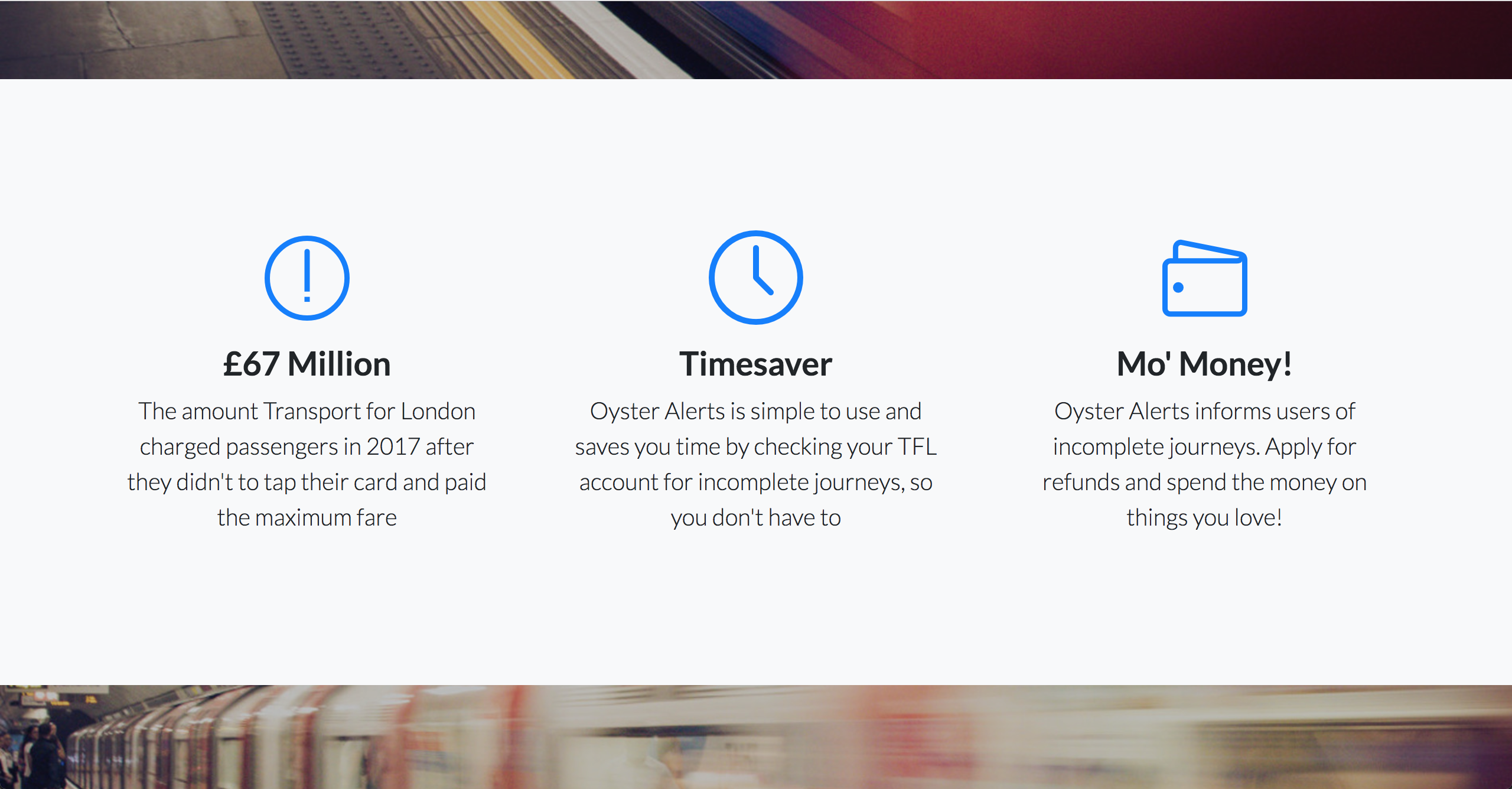 Oyster Alerts gallery image
