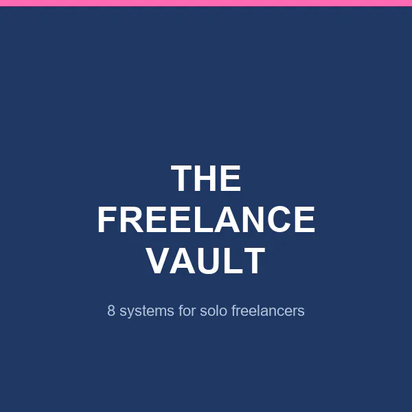 The Freelance Vault logo