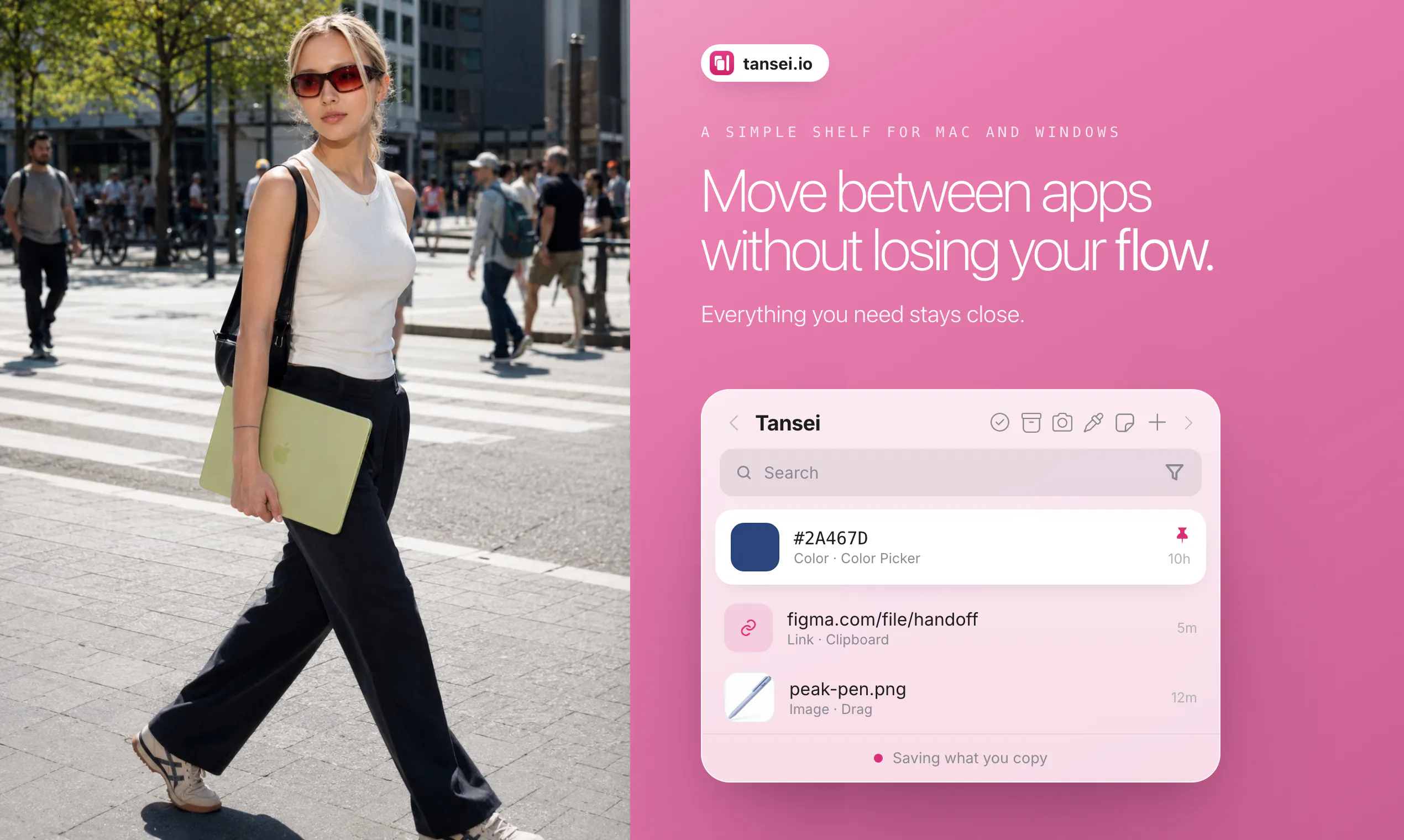 Tansei — A simple shelf | Mac & Windows  gallery image