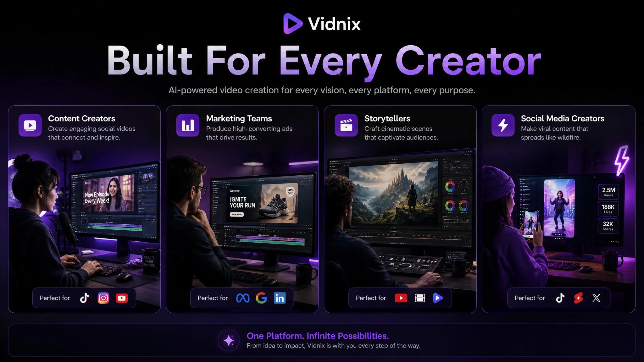 Vidnix AI: Create Cinematic Videos gallery image