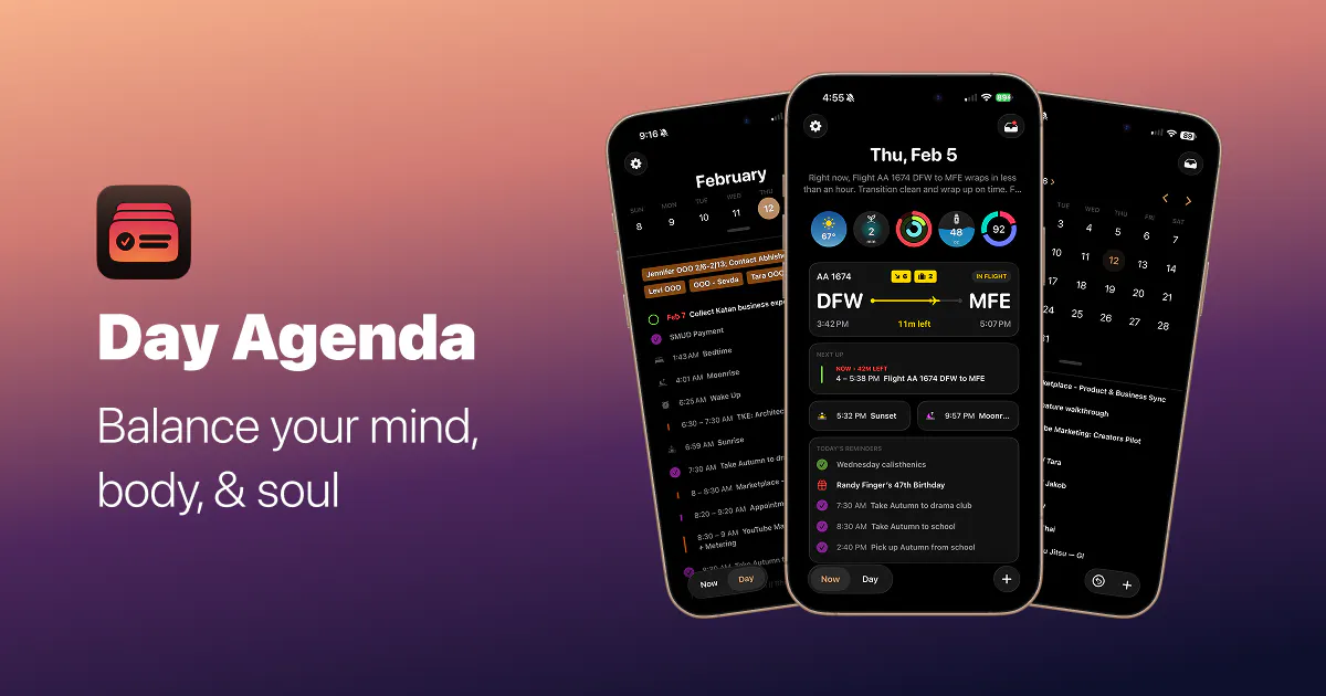 Day Agenda gallery image