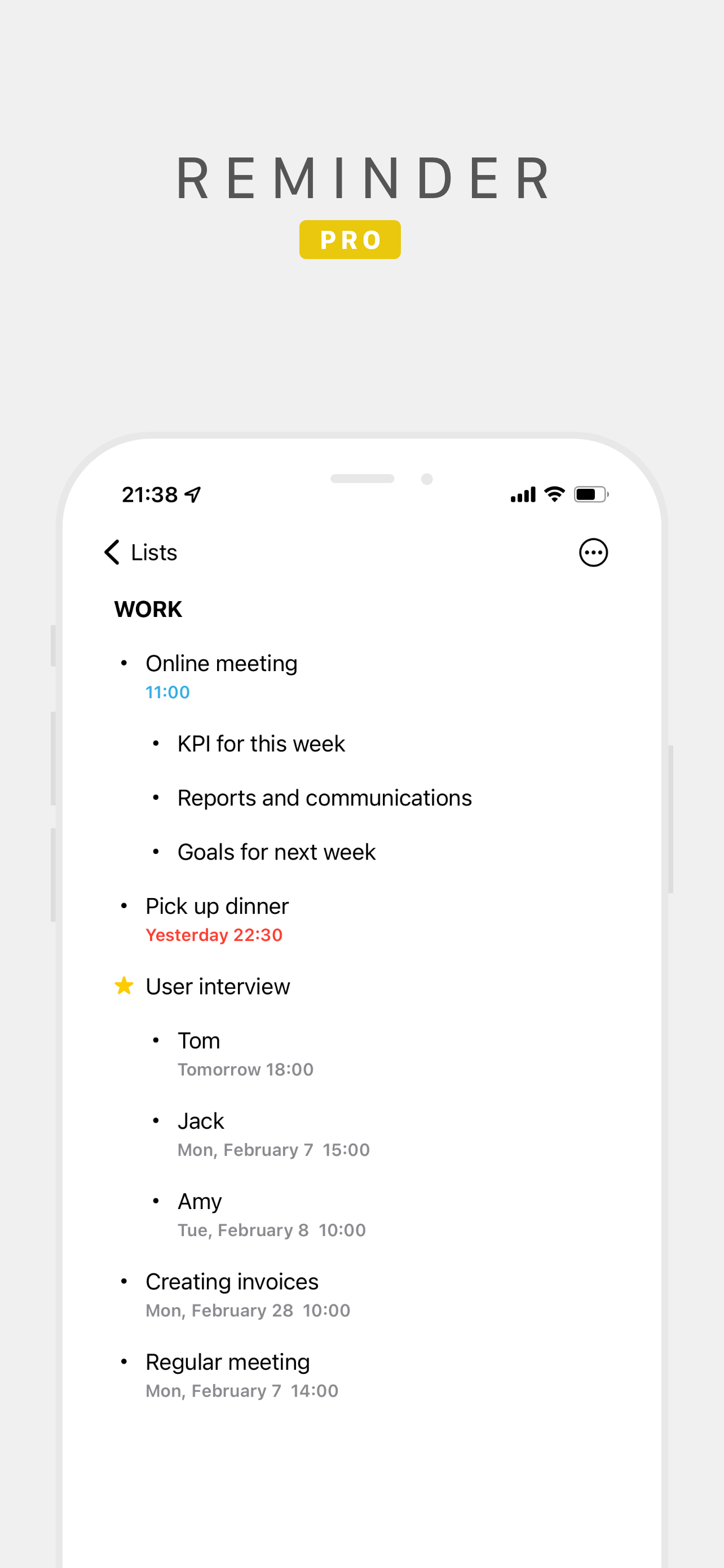 Purelist Pro gallery image