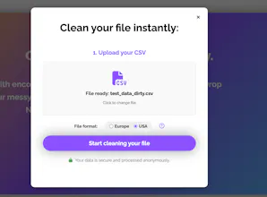CleanMyCSV gallery image