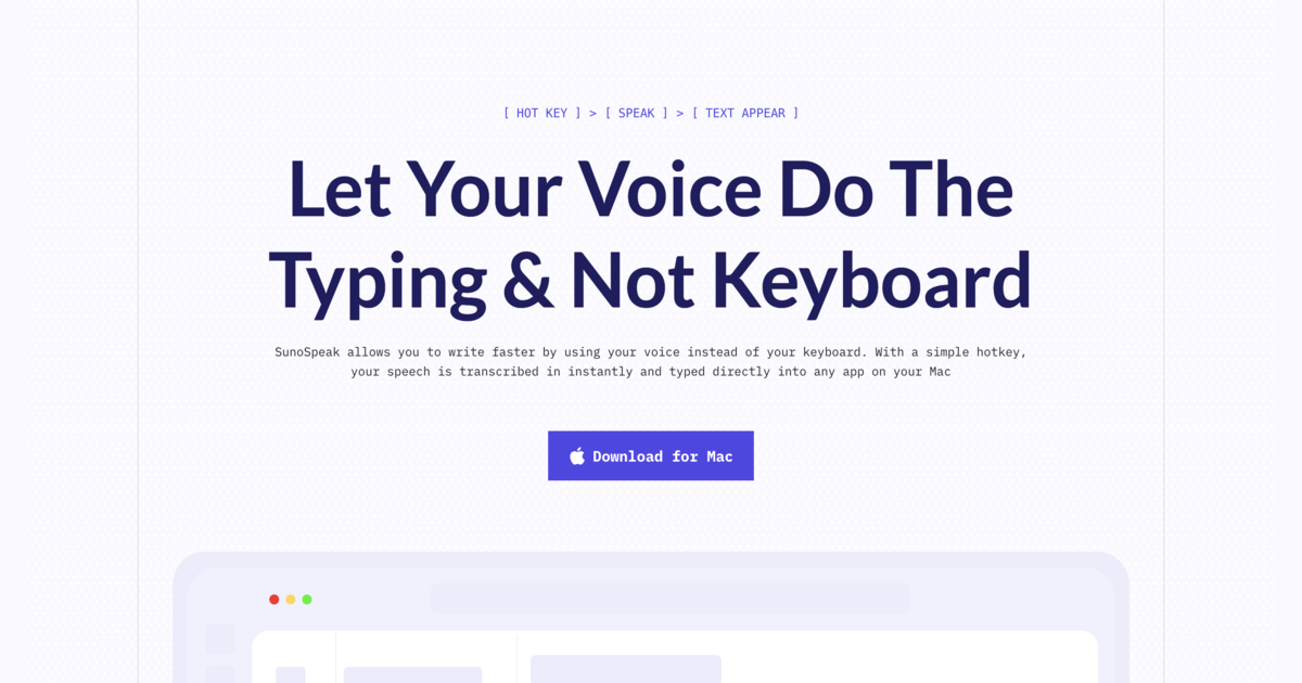 SunoSpeak gallery image