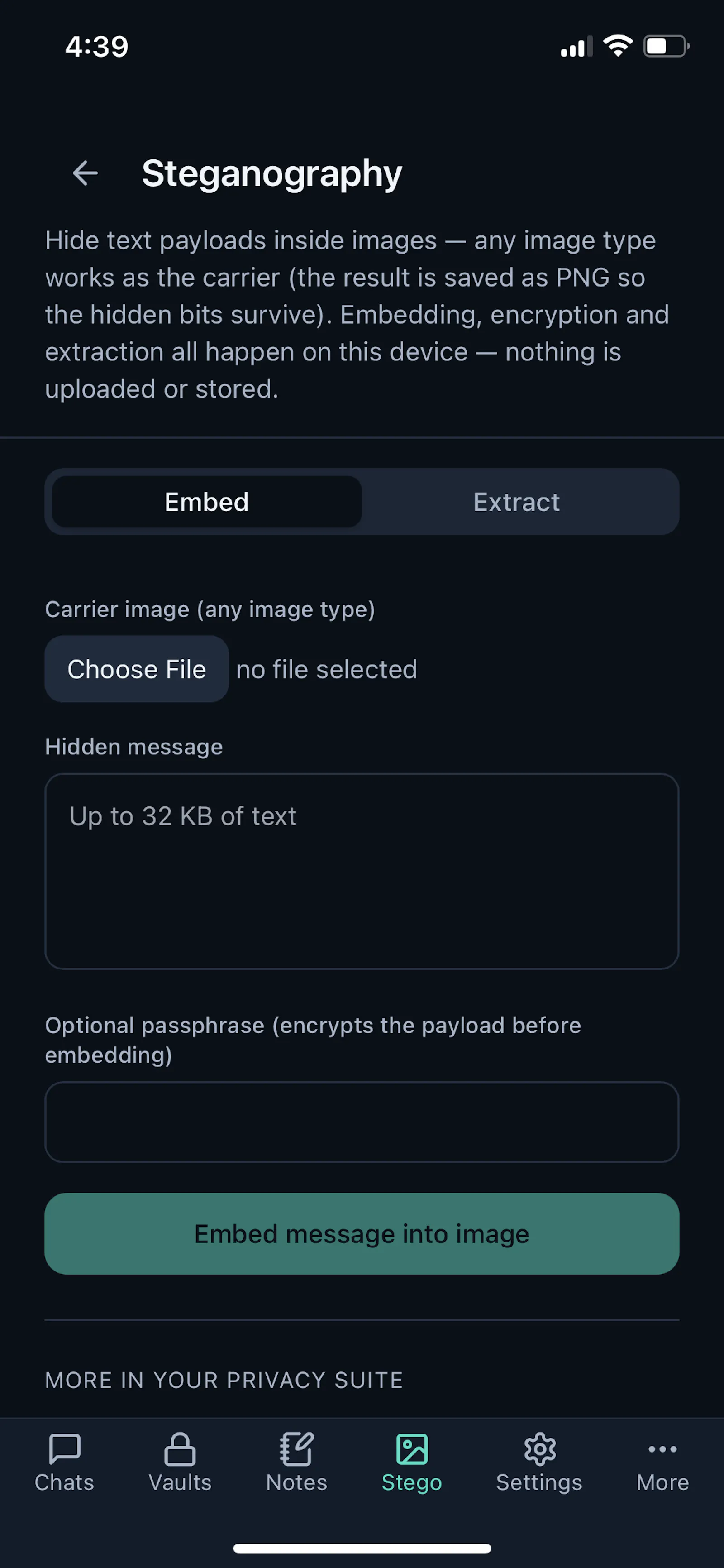 VEIL - More than Encrypted Messaging screenshot 2